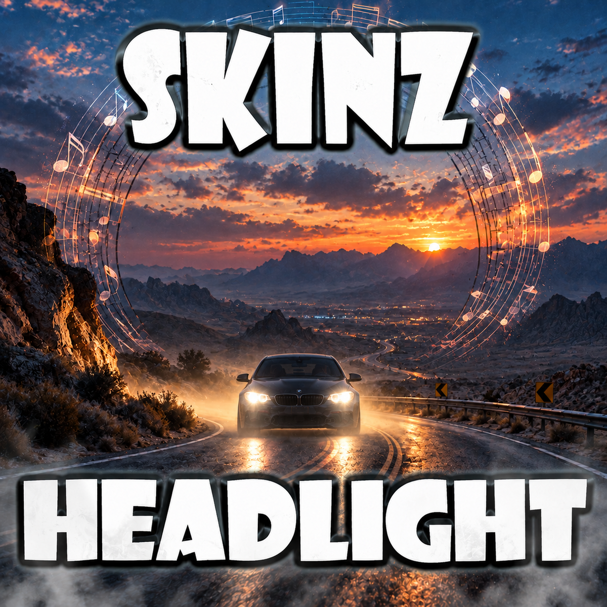 SKINZ - Headlight cover artwork